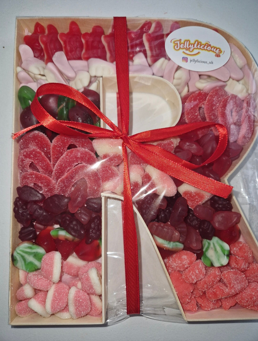 Jelly filled letter