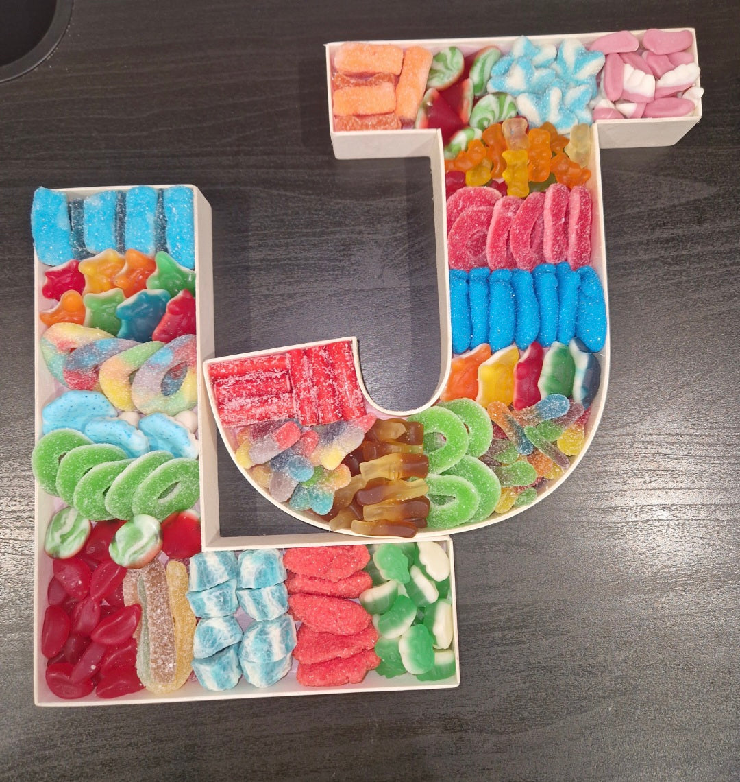 Jelly filled letter